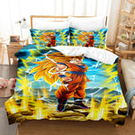 Dragon Ball Son Goku Kakarotto Bedding Set Quilt Cover Without Filler