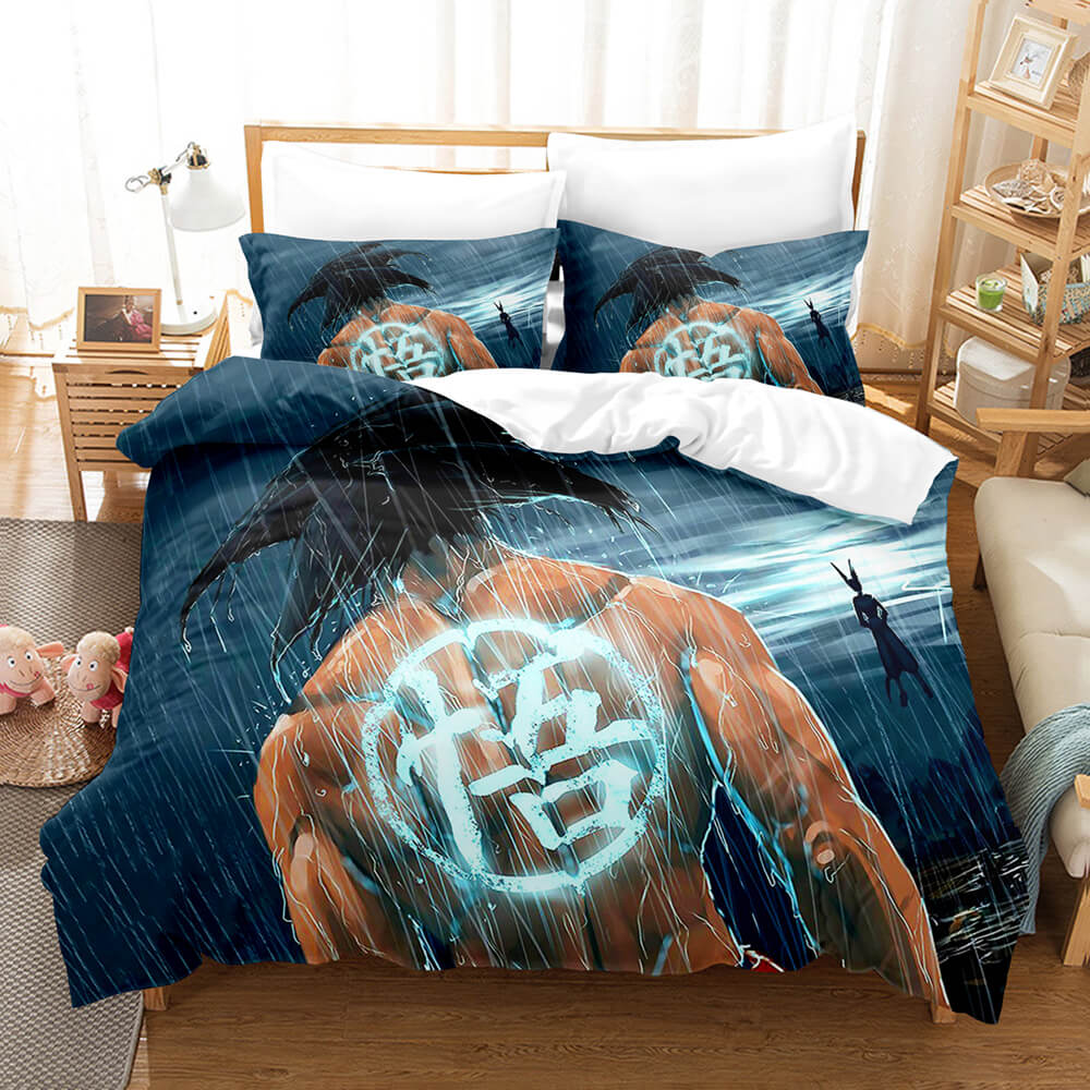 Dragon Ball Son Goku Kakarotto Bedding Set Quilt Cover Without Filler