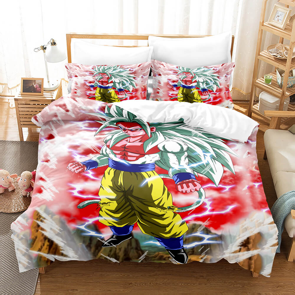 Dragon Ball Son Goku Kakarotto Bedding Set Quilt Cover Without Filler