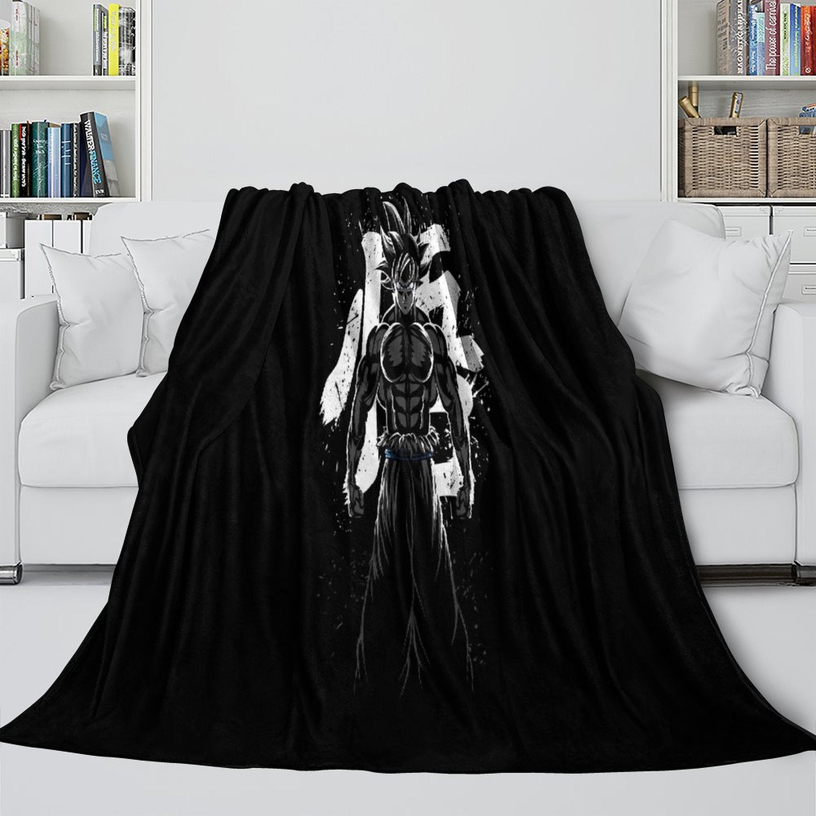 Dragon Ball Super Blanket Flannel  Kids Room Throw