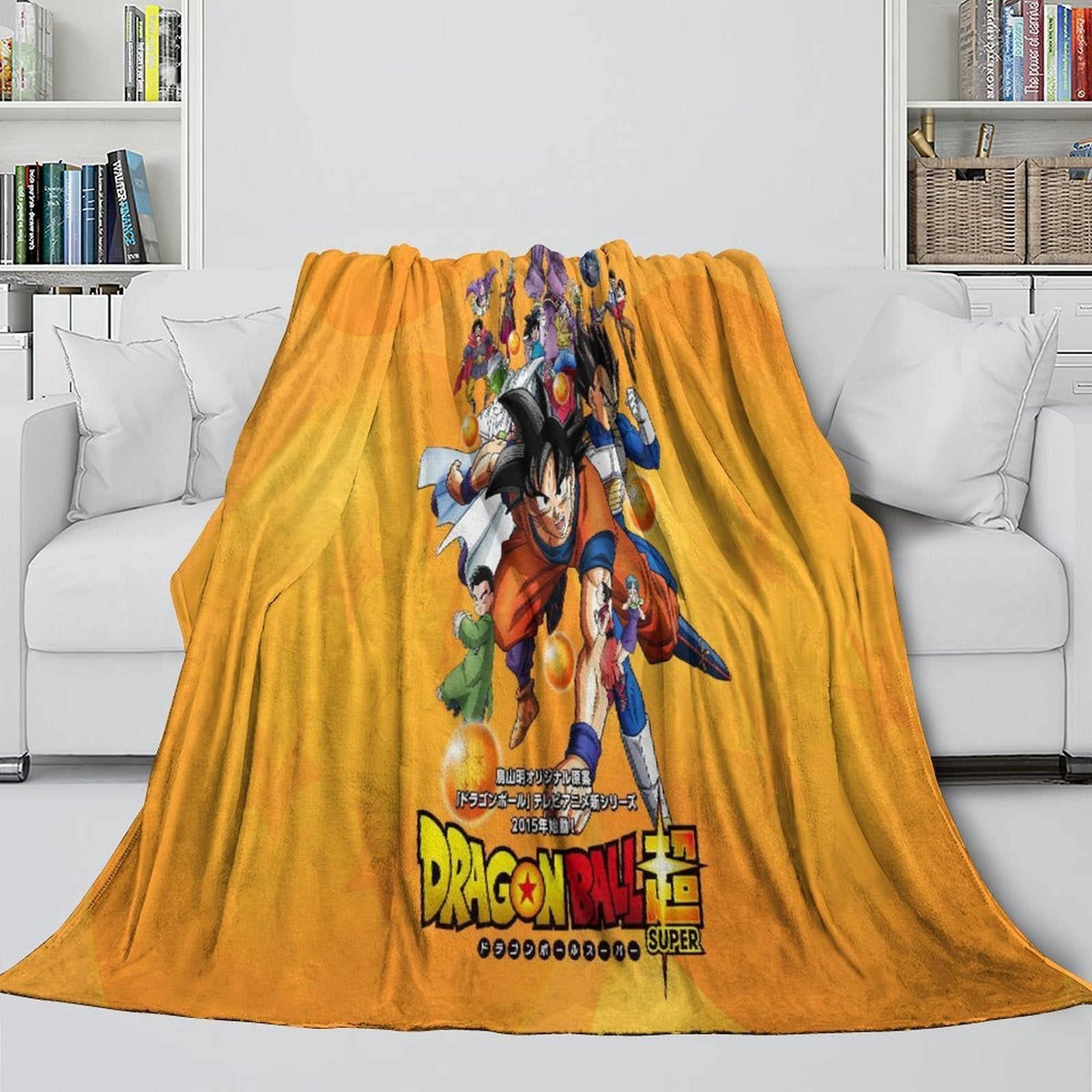 Dragon Ball Super Blanket Flannel Throw Room Decoration