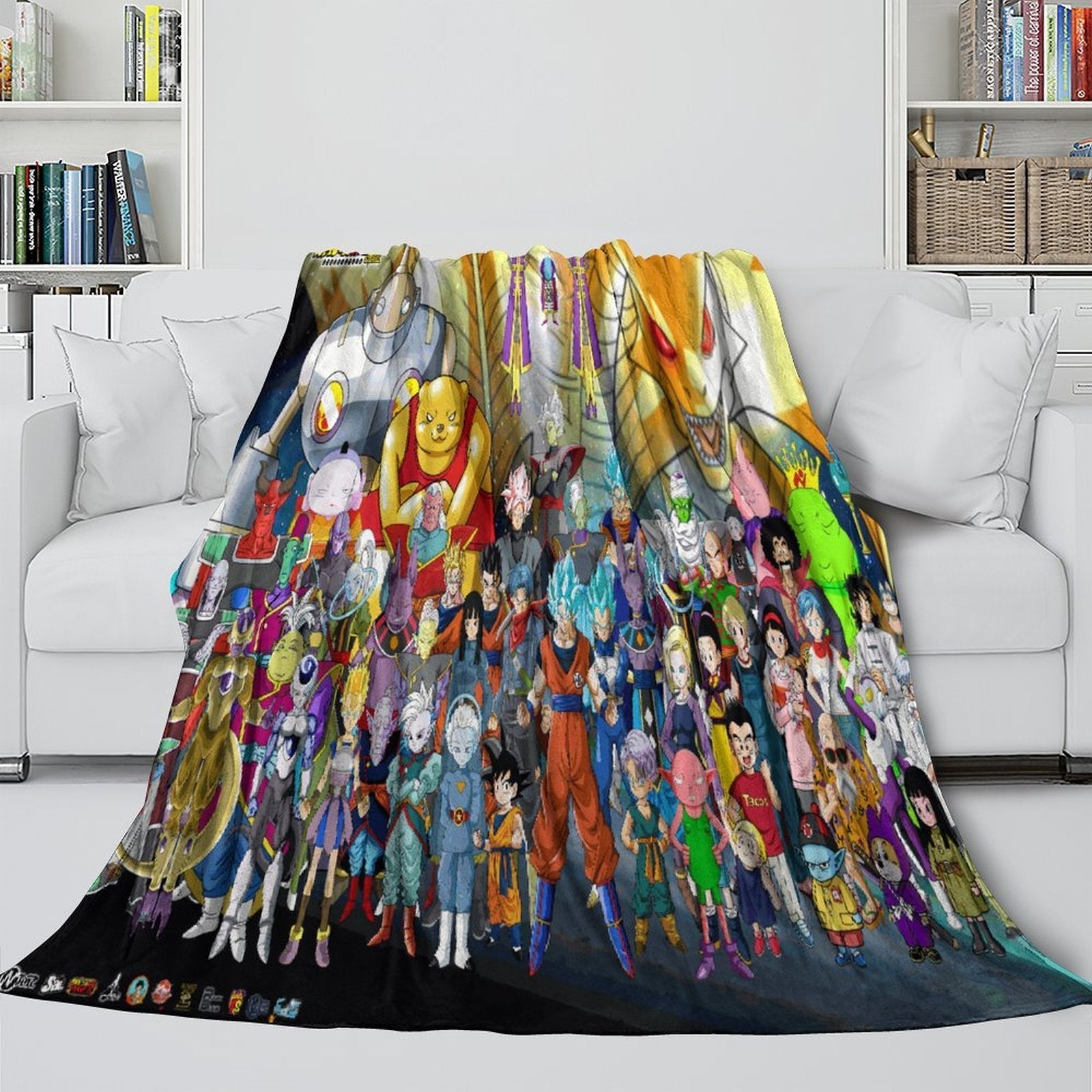 Dragon Ball Super Blanket Flannel Throw Room Decoration