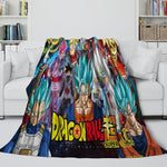 Dragon Ball Super Blanket Flannel Throw Room Decoration