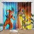 Dragon Ball Super Curtains Blackout Window Drapes Room Decoration