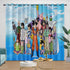 Dragon Ball Super Curtains Blackout Window Drapes Room Decoration