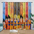 Dragon Ball Super Curtains Blackout Window Kids Room Drapes