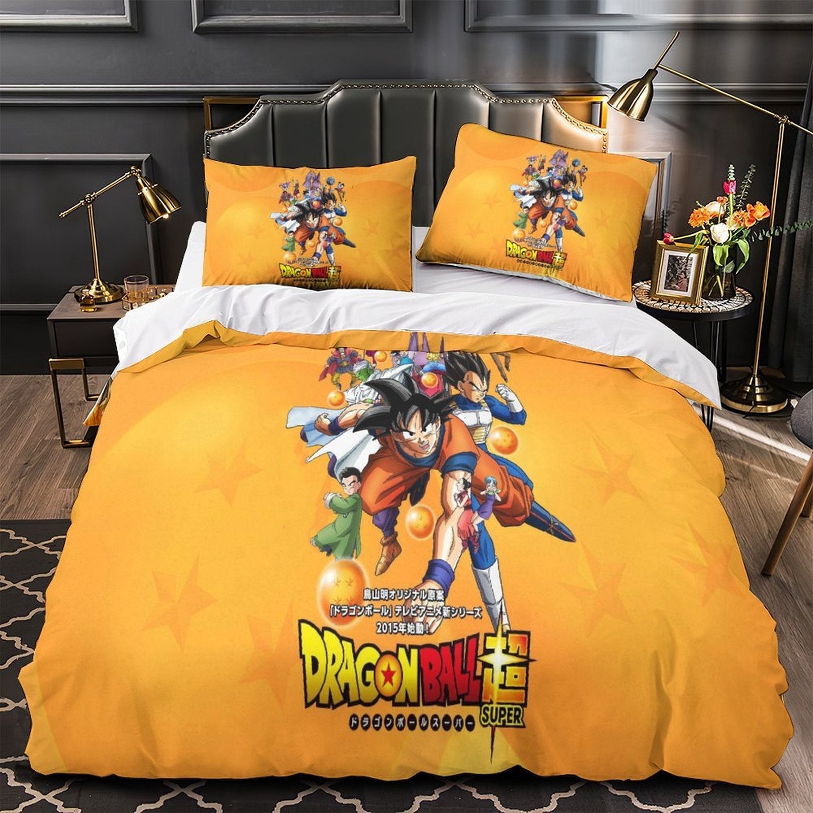 Dragon Ball Super Duvet Cover Bedding Set Without Filler