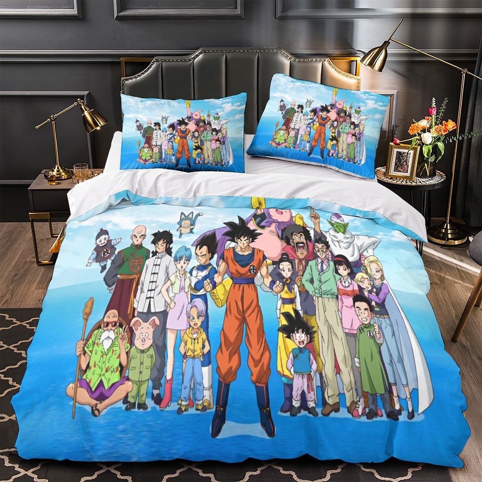 Dragon Ball Super Duvet Cover Bedding Set Without Filler