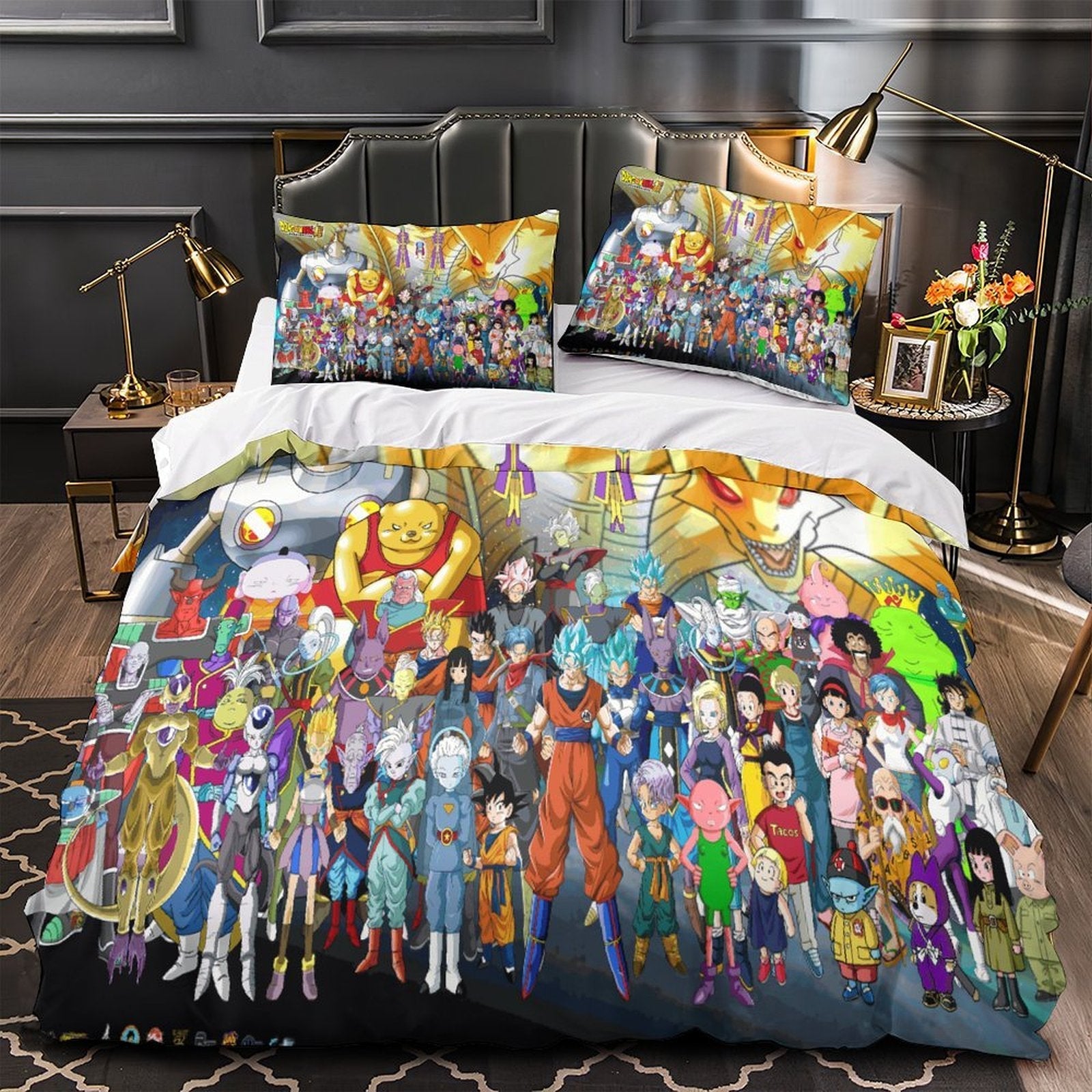 Dragon Ball Super Duvet Cover Bedding Set Without Filler