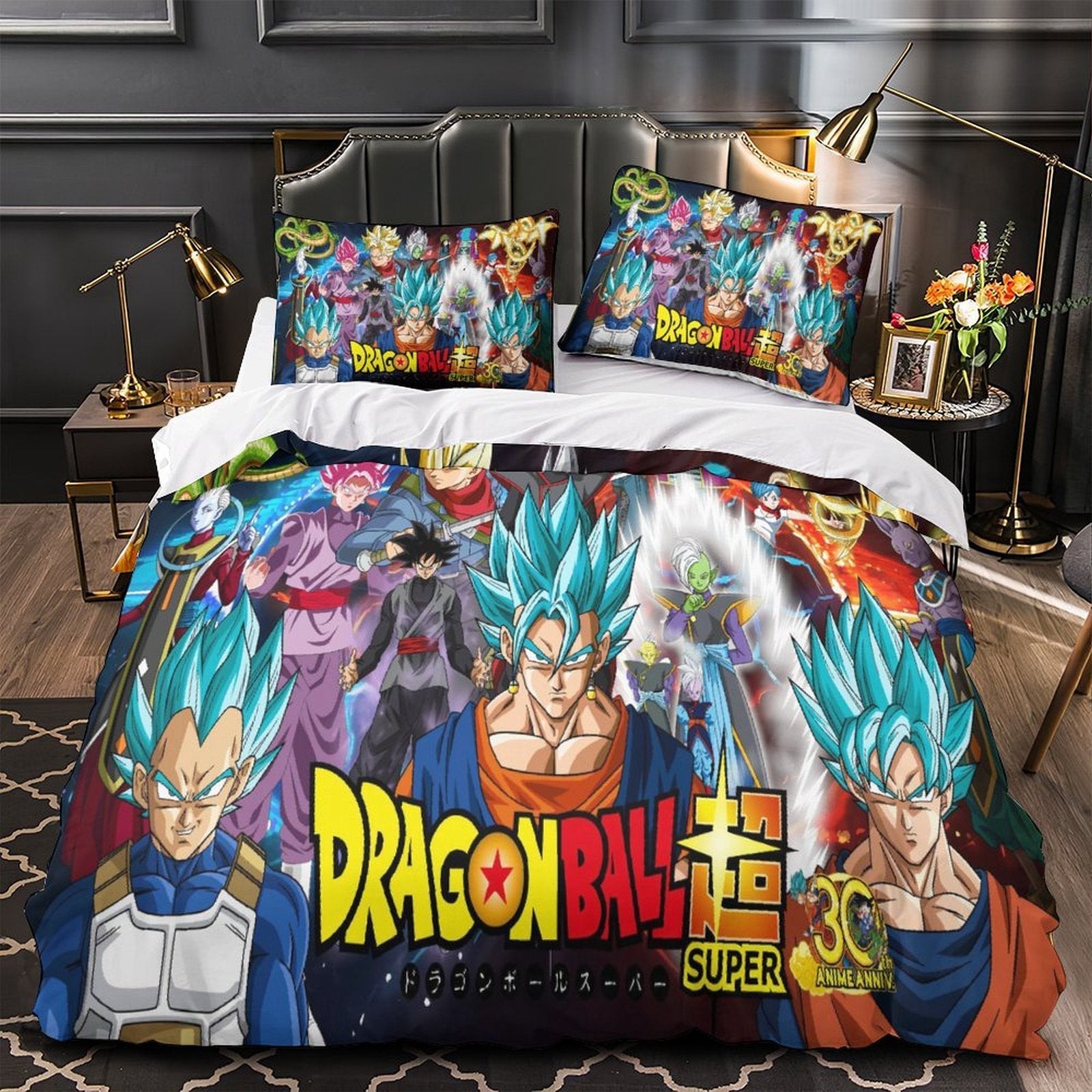 Dragon Ball Super Duvet Cover Bedding Set Without Filler
