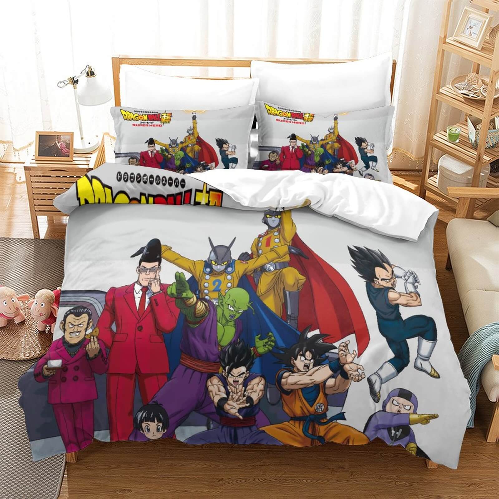 Dragon Ball Super Super Hero Bedding Sets Quilt Cover Without Filler