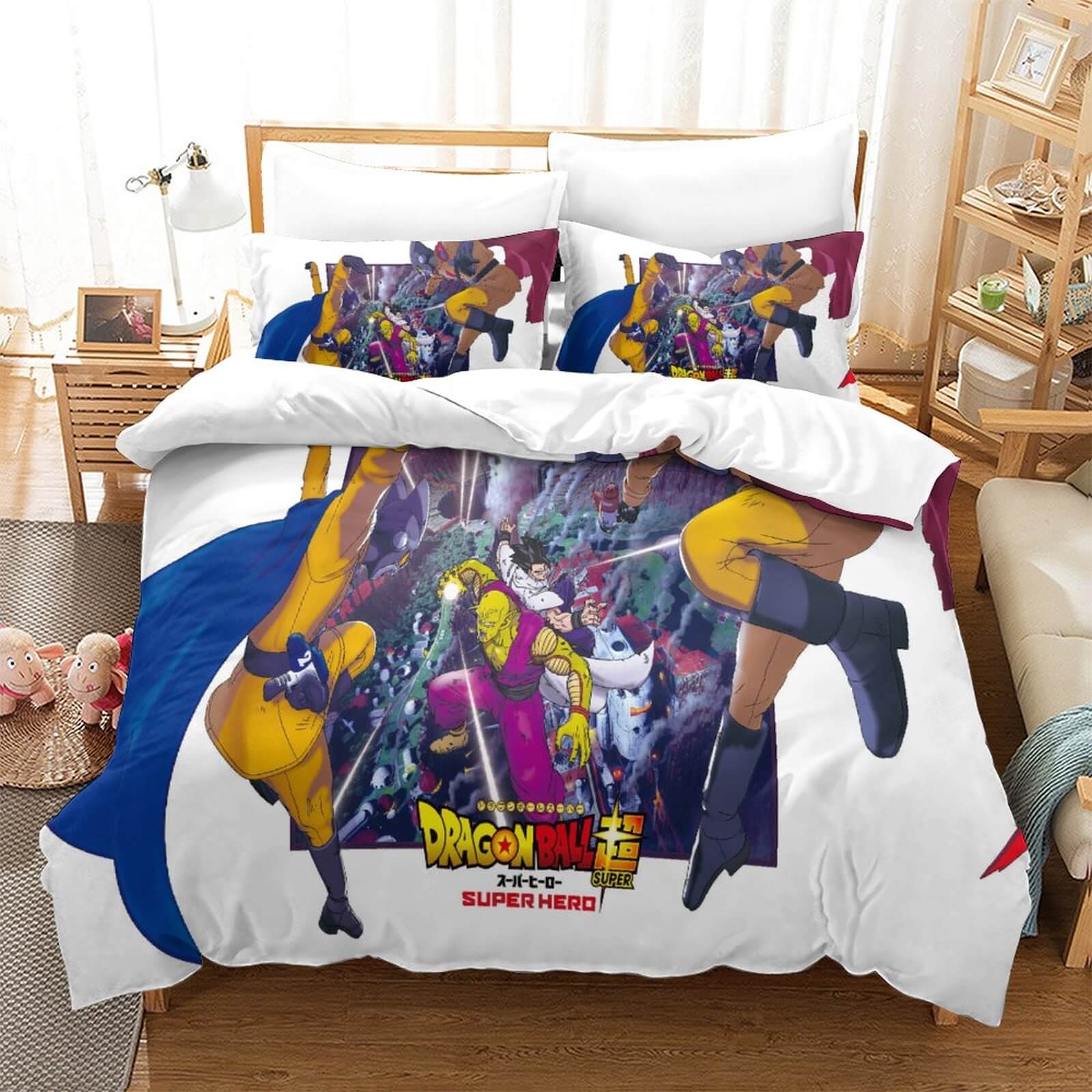 Dragon Ball Super Super Hero Bedding Sets Quilt Cover Without Filler