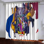 Dragon Ball Super Super Hero Curtains Blackout Window Drapes