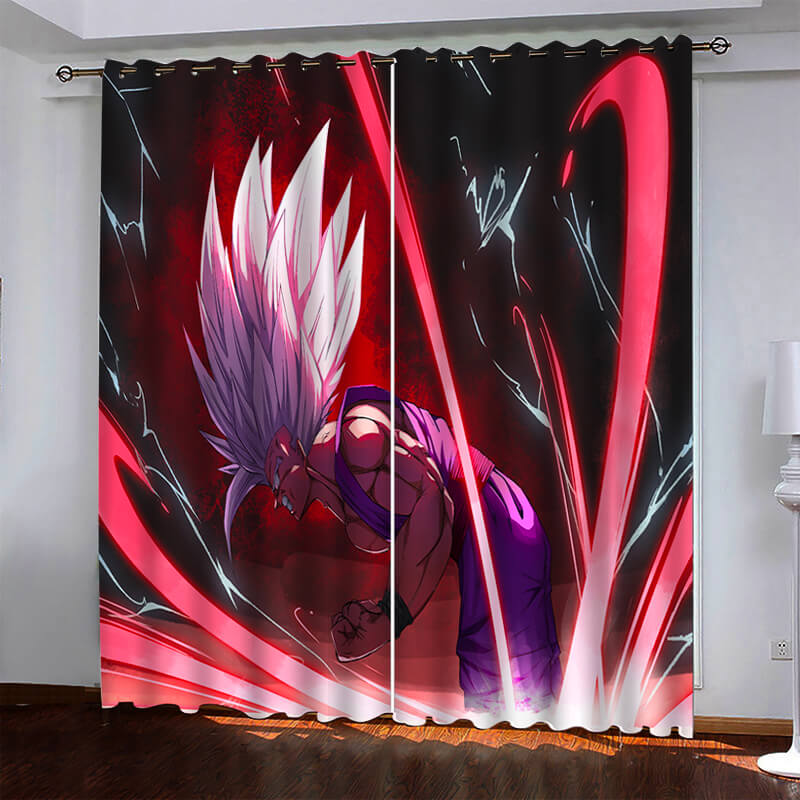 Dragon Ball Super Super Hero Curtains Blackout Window Drapes
