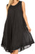 Sakkas Everyday Essentials Caftan Tank Dress / Cover Up