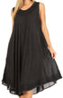 Sakkas Everyday Essentials Caftan Tank Dress / Cover Up