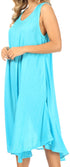 Sakkas Everyday Essentials Caftan Tank Dress / Cover Up