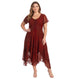 Sakkas Marigold Embroidered Fairy Dress