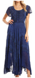 Sakkas Marigold Embroidered Fairy Dress