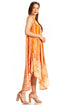 Sakkas Alexis Embroidered Long Sleeveless Floral Caftan Dress / Cover Up