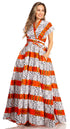Sakkas Sandy Sexy Backless Year Around Long Maxi Infinity Dress Many Ways To Wear