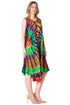 Sakkas Neja Women's Casual Maxi Summer Sleeveless Loose Fit Tie Dye Tank Dress