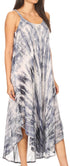 Sakkas Liz  Women's Maxi Loose Sleeveless Summer Casual Tank Dress Cover-up Caftan