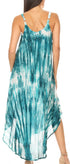 Sakkas Liz  Women's Maxi Loose Sleeveless Summer Casual Tank Dress Cover-up Caftan