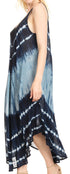 Sakkas Liz  Women's Maxi Loose Sleeveless Summer Casual Tank Dress Cover-up Caftan