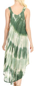Sakkas Liz  Women's Maxi Loose Sleeveless Summer Casual Tank Dress Cover-up Caftan