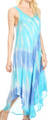 Sakkas Liz  Women's Maxi Loose Sleeveless Summer Casual Tank Dress Cover-up Caftan
