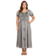 Sakkas Bridget Embroidered Renaissance Dress