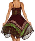 Sakkas Aphrodite Embroidered Batik Dress