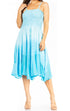 Sakkas Aphrodite Embroidered Batik Dress