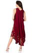 Sakkas Moon and Stars Batik Caftan Tank Dress / Cover Up