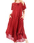Sakkas Lilia Embroidered Lace Up Bodice Relaxed Fit  Maxi Sun Dress