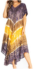 Sakkas Viveka Embroidered Caftan Dress
