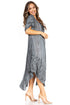 Sakkas Viveka Embroidered Caftan Dress