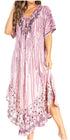 Sakkas Viveka Embroidered Caftan Dress