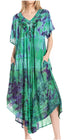 Sakkas Viveka Embroidered Caftan Dress