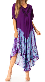 Sakkas Viveka Embroidered Caftan Dress