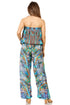 Sakkas Esha Women's Loose Sleeveless Floral Print Boho Casual Summer w/Pockets