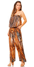 Sakkas Esha Women's Loose Sleeveless Floral Print Boho Casual Summer w/Pockets