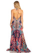 Sakkas Lizi 2025 Womens Maxi High-low Halter Handkerchief Long Dress Beach Party