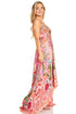 Sakkas Lizi 2025 Womens Maxi High-low Halter Handkerchief Long Dress Beach Party