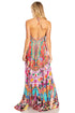 Sakkas Lizi 2025 Womens Maxi High-low Halter Handkerchief Long Dress Beach Party
