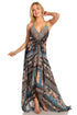 Sakkas Lizi 2025 Womens Maxi High-low Halter Handkerchief Long Dress Beach Party