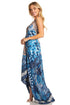 Sakkas Lizi 2025 Womens Maxi High-low Halter Handkerchief Long Dress Beach Party