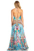 Sakkas Lizi 2025 Womens Maxi High-low Halter Handkerchief Long Dress Beach Party