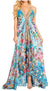 Sakkas Lizi 2025 Womens Maxi High-low Halter Handkerchief Long Dress Beach Party